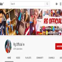 RG OfficialRg Official (YouTube Channel 2015)
