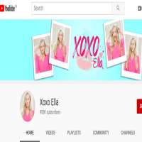 Princess EllaXoxo Ella (YouTube Channel 2016)