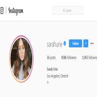Sarah UrieInstagram