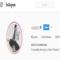 Violetta KomyshanInstagram