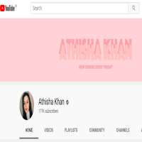 Athisha KhanAthisha Khan (YouTube Channel 2016)