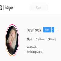 Sierra WhitesidesInstagram