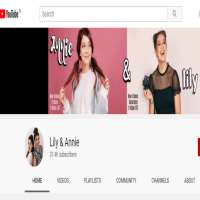 Lily Kate ColeLily & Annie (YouTube Channel 2019)