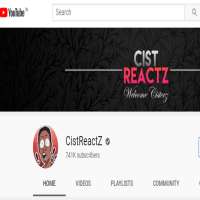 CistReactZCistReactZ (YouTube Channel 2015)