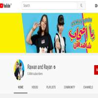 Rayan FahmiRawan and Rayan (YouTube Channel 2015)