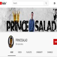 Prince SaladPRINCESALAD (YouTube Channel 2015)