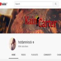 Kain CarterHotdamnirock (YouTube Channel 2009)