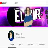 Elixir (Youtuber)Elixir (YouTube Channel 2016)