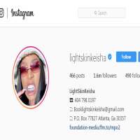 Light Skin KeishaInstagram