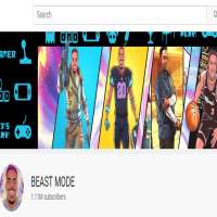 Beast Mode (YouTuber)BEAST MODE (YouTube Channel 2017), BEAUTY AND THE BEAST ASMR (YouTube Channel 2018)