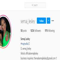 Semaj LesleySemaj_lesley (Instagram Account 2015)