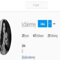 Lydia KenneyLydiakenney (Instagram Account 2015)