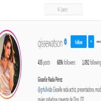 Gisselle Rada PerezGissewatson (Instagram Account 2015)