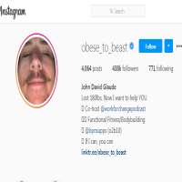 John GlaudeObese_to_beast (Instagram Account), John_glaude (Instagram Account 2012)