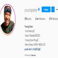 Young EzeeYoungezee (Instagram Account 2011),  Ezeexnatalie (Instagram Account 2018)