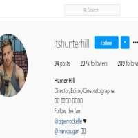 Hunter HillItshunterhill (Instagram Account 2018)