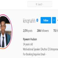 Nyeeam HudsonKingnahh (Instagram Account 2015)