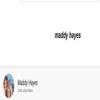 Maddy HayesMaddy Hayes (YouTube Channel 2013)