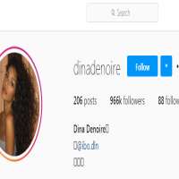 Dina DenoireDinadenoire (Instagram Account 2014)