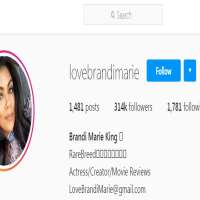 Brandi MarieLovebrandimarie (Instagram Account 2012)