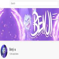 RD BenjiBenji (YouTube Channel 2016)