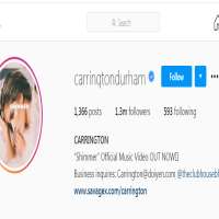 Carrington DurhamCarringtondurham (Instagram Account 2012)