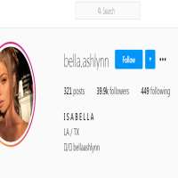 Bella AshlynnBella.ashlynn (Instagram Account 2015)