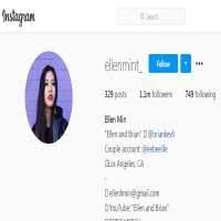 Ellen MinEllenmint_ (Instagram Account 2012), eebeelife (Instagram Account 2018)