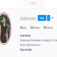 Hunter MorenoHuntermoreno (Instagram Account 2013)