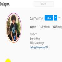 Isaiah IlesZayrevenge (Instagram Account 2017)