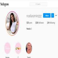 Noelia RamirezNoeliaramirezzz (Instagram Account 2017)