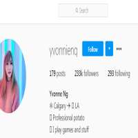 Yvonne NgYvonnieng (Instagram Account 2016)