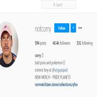 NotCorryNotcorry (Instagram Account 2014)