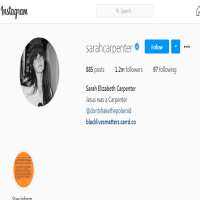 Sarah CarpenterSarahcarpenter (Instagram Account 2012)