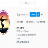 Irene Pappas (Instagram Star)Fitqueenirene (Instagram Account 2012)