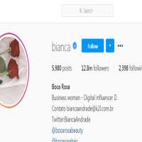 Bianca AndradeBianca (Instagram Account 2011)