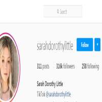 Sarah Dorothy LittleSarahdorothylittle (Instagram Account 2018)