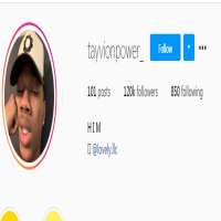 Tayvion PowerTayvionpower_ (Instagram Account 2018)