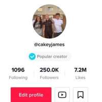Cakey JamesCakeyjames (TikTok Account)