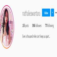 Nathalie TresyaNathalieawantara (Instagram Account 2013)