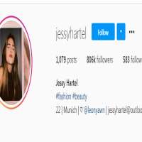 Jessy HartelJessyhartel (Instagram Account 2016)