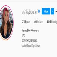 Ashley Blue DeFrancescoAshleybluedef (Instagram Account 2012)