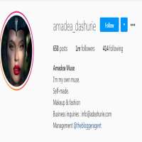 Amadea MuseAmadea_dashurie (Instagram Account 2013)