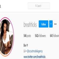 Breah HicksBreahhicks (Instagram Account 2016)