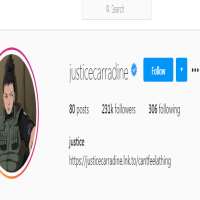 Justice CarradineJusticecarradine (Instagram Account 2019)