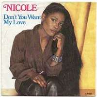 Nicole McCloudDon't You Want My Love (Single 1985)