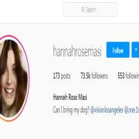 Hannah Rose MasiHannahrosemasi (Instagram Account 2012)