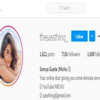 Somya GuptaThesassthing_ (Instagram Account 2013)