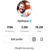 Larry WelshJellopus (TikTok Account 2018)