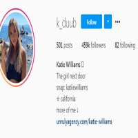 Katie WilliamsK_duub (Instagram Account 2012)